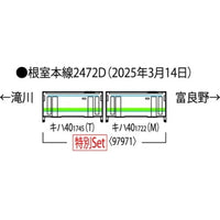 97971 <特企>キハ40 1700形ディーゼルカー(ありがとうキハ40根室線)セット(4両)