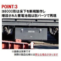 98563 東武鉄道 14系・ヨ8000形(SL大樹・青色)セット(4両)