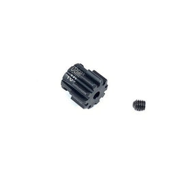 TGX-910380モーター用ハードスチールピニオンギヤ 0.8M 10T   タミヤグラスホッパー、ホーネット用
