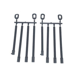TGX-125 タミヤツーリングカー用ボディマウント フロント3set/リア1set