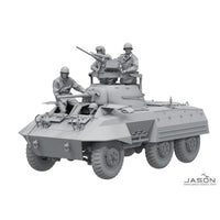 CJ16009 ジェソンスタジオ 1/16 米・M8グレイハウンド装甲車乗員4体