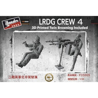 TBF3505 サンダーモデル 1/35 英・長距離砂漠挺身隊(LRDG)フィギア2体・Vol.4(TMF35005)乗車射撃シーン