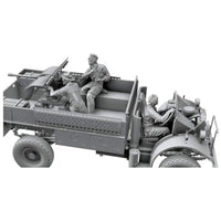 TB35312 サンダーモデル 1/35 英・LRDGフォードF-30ガントラック・ボフォース37mm砲搭載+フィギア3体