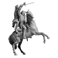 MB35248 マスターボックス 1/35 インディアン戦争2体+馬・茂みからの攻撃・英軍騎乗将校+米原住民・18世紀