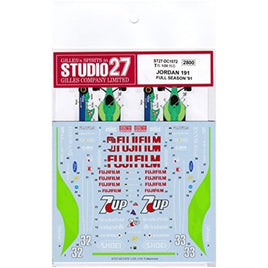 ST27-DC1072 1/20 JORDAN 191 FULL SEASON 1991