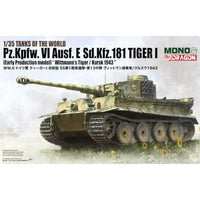 MD006 MONO 1/35 TANKS OF THE WORLD  WW.II ドイツ軍 ティーガーI 初期型 SS第1戦車連隊・第13中隊 ヴィットマン搭乗車
