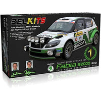 BEL004 ベルキット 1/24 シュコダ ファビア S2000 EVO 2012 バルム・チェコ・ラリー・ズリーン ウィナー