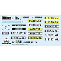 IT3631 イタレリ 1/24 ジャガー XJ 220 (日本語説明書付属)
