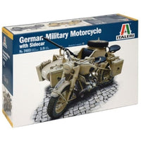 IT7403 イタレリ ミリタリービークル 1/9 WW.II ドイツ軍 軍用サイドカー
