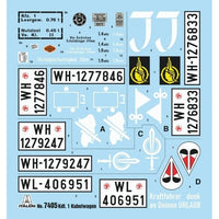 IT7405 イタレリ 1/9 WW.II ト?イツ軍 キューヘ?ルワーケ?ン Type82 プラモデル IT7405