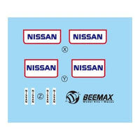 EX24041 BEEMAX 1/24 ニッサン 240RS BS110 1984 サファリラリー用 ディテールアップパーツ