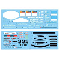 PN24007 プラッツ/nunu 1/24 レーシングシリーズ BMW 320i E46 DTCC 2001 ウィナー