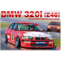PN24007MSK プラッツ/nunu 1/24 レーシンク?シリース? BMW 320i E46 DTCC ツーリンク?カーレース 2001 ウィナー マスキンク?シート付き