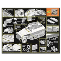 DR6425SP ドラゴン  1/35 WW.II ドイツ軍 Sd.Kfz.250/8 ノイ 7.5cm砲搭載型 マジックトラック/アルミ砲身/金属製車幅ポール/Ge