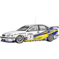 PN24034HE プラッツ 1/24 ボルボ S40 1997 BTCC ブランズハッチウィナー 3Dプリント フロントグリル/ボンネットピン付属