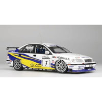 PN24034HE プラッツ 1/24 ボルボ S40 1997 BTCC ブランズハッチウィナー 3Dプリント フロントグリル/ボンネットピン付属
