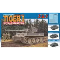 DR6252SP ドラゴン 1/35 WWII ドイツ軍 ティーガーI 極初期型 第502重戦車大隊 レニングラード 1943年 3in1 マジックトラック/アル