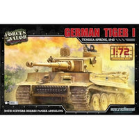 WS55001R ウォルター ソンズ 1/72 WW.II ドイツ軍 ティーガーI初期型 第504重戦車大隊 1943年 春 チュニジア