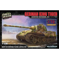 WS55002R ウォルター ソンズ 1/72 WW.II ドイツ軍 キングタイガー SS第501重戦車大隊 1944年12月 アルデンヌ