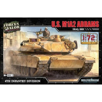 WS55005R ウォルター ソンズ 1/72 アメリカ軍 M1A2 エイブラムス 第4歩兵師団 2003年 イラク サマーワ