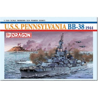 DR7041 ドラゴン 1/700 WW.II アメリカ海軍 戦艦 ペンシルバニア BB-38 1944