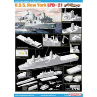 DR7110 ドラゴン 1/700 アメリカ海軍 ドック型輸送揚陸艦 USS ニューヨーク LPD-21