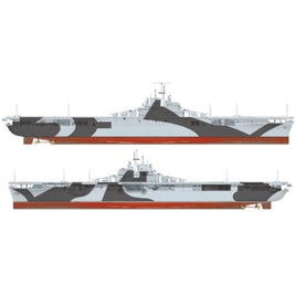 PIT009 プラッツ 1/700 WW.II アメリカ海軍 航空母艦 エセックス ダズル迷彩マスキングシート付属