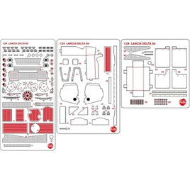 NE24030 nunu 1/24 1/24 レーシングシリーズ ランチア デルタ S4 `86 モンテカルロラリー用ディテールアップパーツ (アクセサリー)