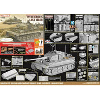 DR6800A ドラゴン 1/35 WWII ドイツ軍 ティーガーI 後期生産型 ヴィットマン ラストティーガー コーティング付き/マジックトラック/アルミ砲身/3