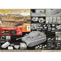DR6947A ドラゴン 1/35 WWII ドイツ軍 ティーガーI 後期生産型 1944年6月 ヴィレル・ボカージュの戦い コーティング付き/マジックトラ