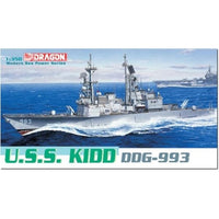 DR1014 ドラゴン 1/350 アメリカ海軍 ミサイル駆逐艦 U.S.S. キッド DDG-993 プラモデル DR1014