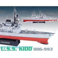DR1014 ドラゴン 1/350 アメリカ海軍 ミサイル駆逐艦 U.S.S. キッド DDG-993 プラモデル DR1014
