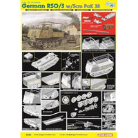 DR6684SP ドラゴン 1/35 WW.II ドイツ軍 RSO/3 & 5cm Pak38 対戦車砲 マジックトラック/アルミ砲身/3Dプリントマズルブレーキ付属