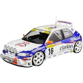 BX24026 プラッツ/BEEMAX 1/24 プジョー 306 MAXI EVO2 1998 モンテカルロラリー クラスウィナー