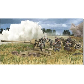 DR6522SP ドラゴン 1/35 WW.II ドイツ軍88mm対戦車砲 Pak 43/3 L/71 簡易砲架付 アルミ砲身/3Dプリントマズルブレーキ/金属