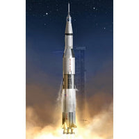 DR11017SP プラッツ/ドラゴン 1/72 人類月に立つ アポロ計画 サターンV型ロケット アポロ11号ミッションエンブレム アクリルキーホルダー付属