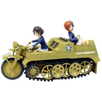GPSP-13 プラッツ ガールズ&パンツァー劇場版 1/35 みほと優花里のケッテンクラート 大洗女子学園仕様 アクリルキーホルダー付属
