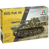 IT0355 イタレリ 1/35 WW.II ドイツ軍 7.5cm PaK40/4搭載型 RSO