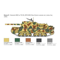 IT6584 イタレリ 1/35 WW.II イタリア軍 自走砲 セモベンテ M42 da 75/34