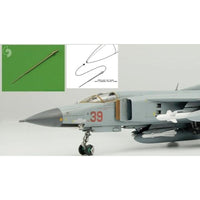 TPA-56 プラモデル 1/48 ソ連空軍戦闘機 MiG-23MF フロッガーB 'ソビエト連邦空軍' 金属製ピトー管付属