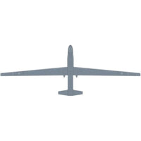 AC-106 プラッツ 1/72 航空自衛隊 無人偵察機 RQ-4B グローバルホーク 三沢基地 偵察飛行隊 エッチングパーツ付