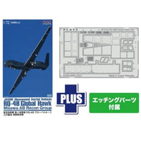 AC-106 プラッツ 1/72 航空自衛隊 無人偵察機 RQ-4B グローバルホーク 三沢基地 偵察飛行隊 エッチングパーツ付