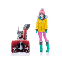PLAMAX MF-62 minimum factory みのり with ホンダ小型除雪機 HSS1170n(JX)