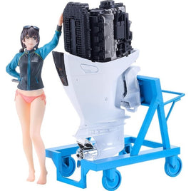 PLAMAX MF-97 minimum factory みのり with ホンダ船外機BF350 グランプリホワイト