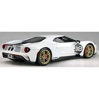 GTS037US GT SPIRIT 1/18 フォード GT #98 ヘリテージエディション (ホワイト) US Exclusive