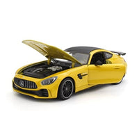 WE24081Y1 WELLY 1/24 メルセデス AMG GTR イエロー