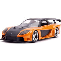 JADA32910 JADA TOYS 1/32 ハン マツダ RX7/トヨタ スープラ (オレンジ/ブラック) 2台セット