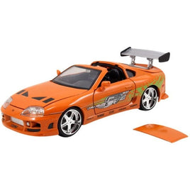 JADA97168 JADA TOYS 1/24 ブライアン トヨタ スープラ オレンジ/グラフィックス