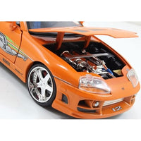 JADA97168 JADA TOYS 1/24 ブライアン トヨタ スープラ オレンジ/グラフィックス