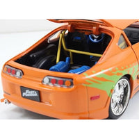 JADA97168 JADA TOYS 1/24 ブライアン トヨタ スープラ オレンジ/グラフィックス
